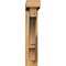 Ekena Millwork Balboa Block Rough Sawn Bracket w/ Offset Brace, Western Red Cedar, 4"W x 20"D x 20"H BKT0402X20X20BOA05RWR - alternate 2
